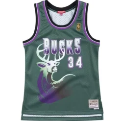 Mitchell & Ness Nba Swingman-Women'S Swingman Jersey Milwaukee Bucks 1996-97 Ray Allen