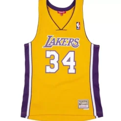 Mitchell & Ness Nba Swingman-Women'S Swingman Shaquille O'Neal Los Angeles Lakers 1999-00 Jersey
