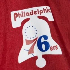 Woman Mitchell & Ness Jackets & Outerwear-Womens Windbreaker 3.0 Philadelphia 76Ers