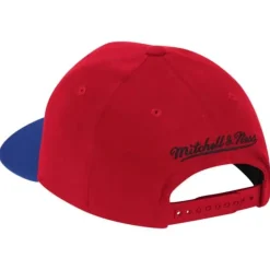 Mitchell & Ness Snapback-Wool 2 Tone Classic Red Snapback Philadelphia 76Ers