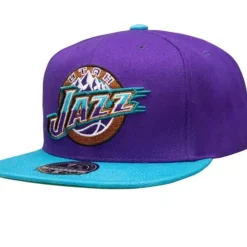 Mitchell & Ness Fitted-Wool 2 Tone Fitted Hwc Utah Jazz