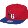 Mitchell & Ness Snapback-Wool 2 Tone Snapback Hwc Philadelphia 76Ers