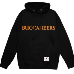 Men Mitchell & Ness Hoodies & Sweatshirts-Wordmark 1 Hoodie Tampa Bay Buccaneers