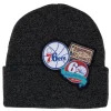 Mitchell & Ness Knit-Xl Logo Patch Knit Hwc Philadelphia 76Ers