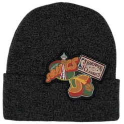 Mitchell & Ness Knit-Xl Logo Patch Knit Hwc Seattle Supersonics